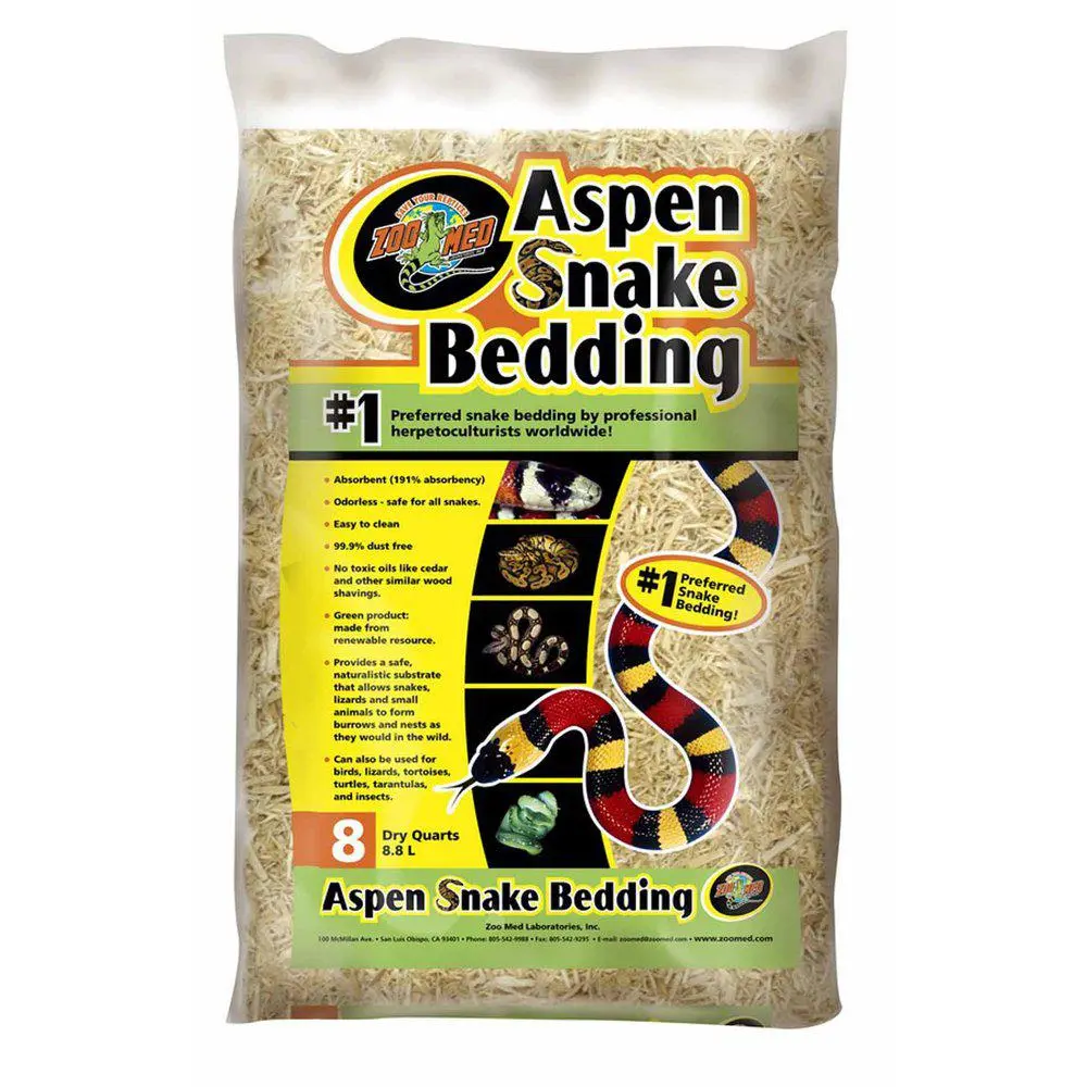 ZooMed aspen snake bedding 26,4 liter